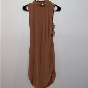 Brown dress